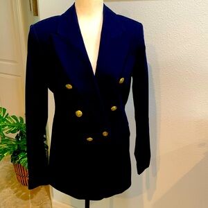 Banana Republic double breasted jacket with gold buttons never worn